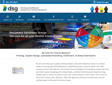 Tablet Screenshot of documentsolutionsgroup.com